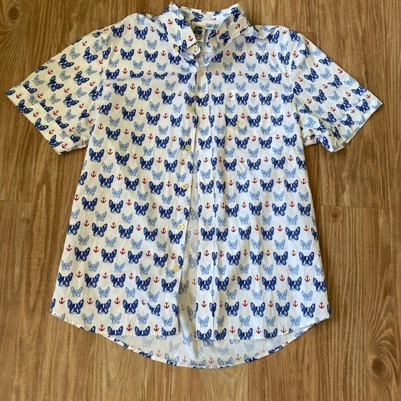 Kennington California DOGS Dress Down Shirt - Picture 1 of 5